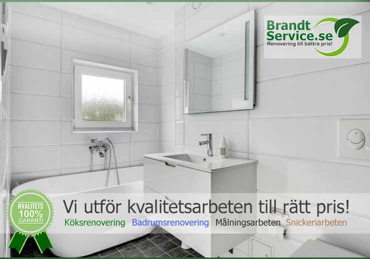 Badrumsrenovering Stockholm